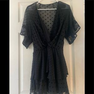 Zara black dress